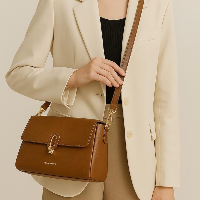 Château Bag - Tas Wanita Import Casual Original Import Tom and Jerry Tote Bag - Cokelat - Free Box