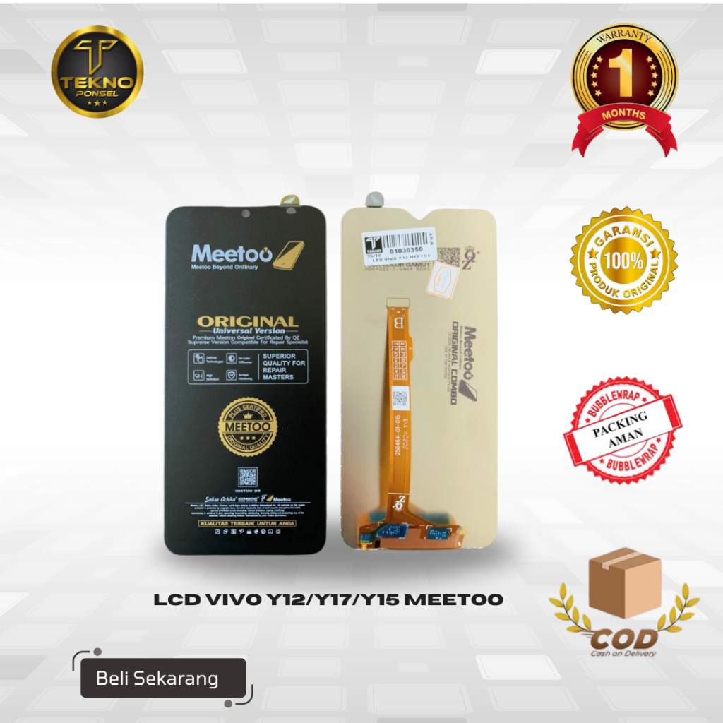 LCD VIVO Y12/Y17/Y15 (MEETOO) BERGARANSI