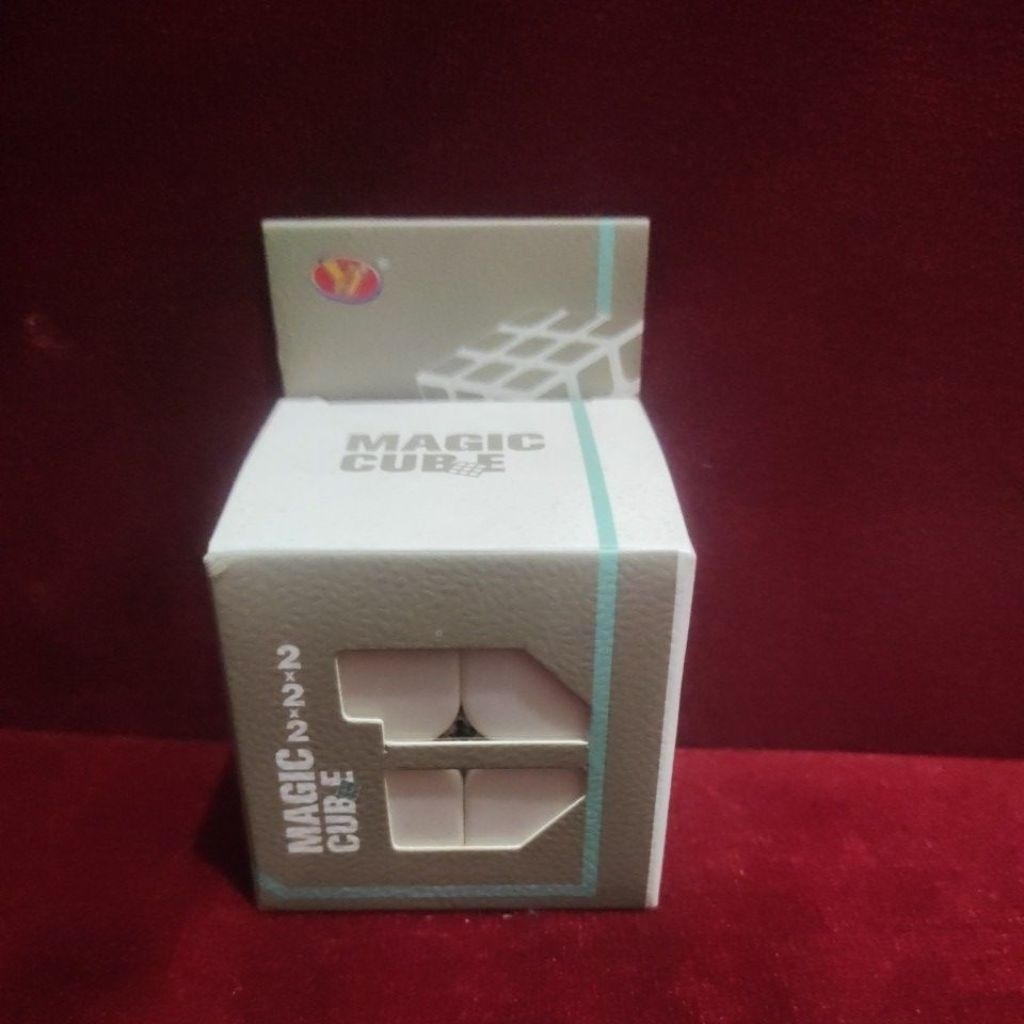 rubik magic cube 2x2 stikerless