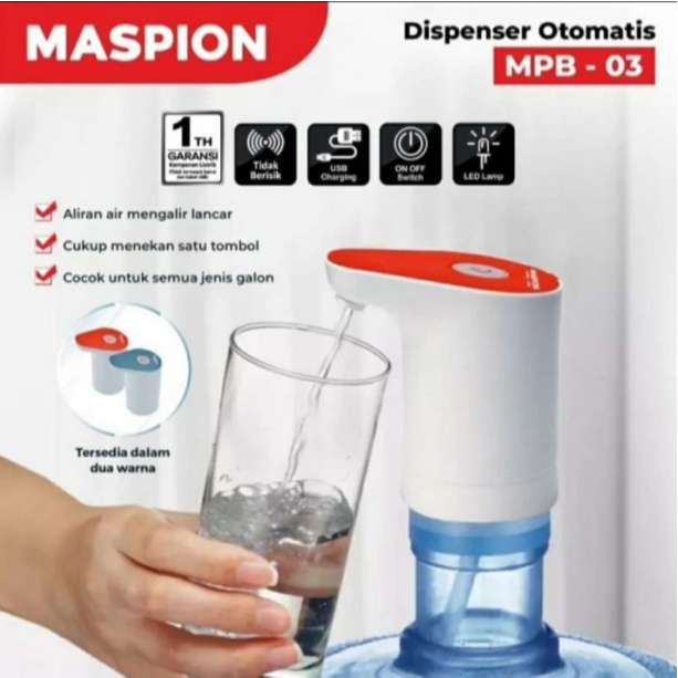 Pompa Galon Maspion MPB-03 Pompa Galon Elektrik Maspion type C Original