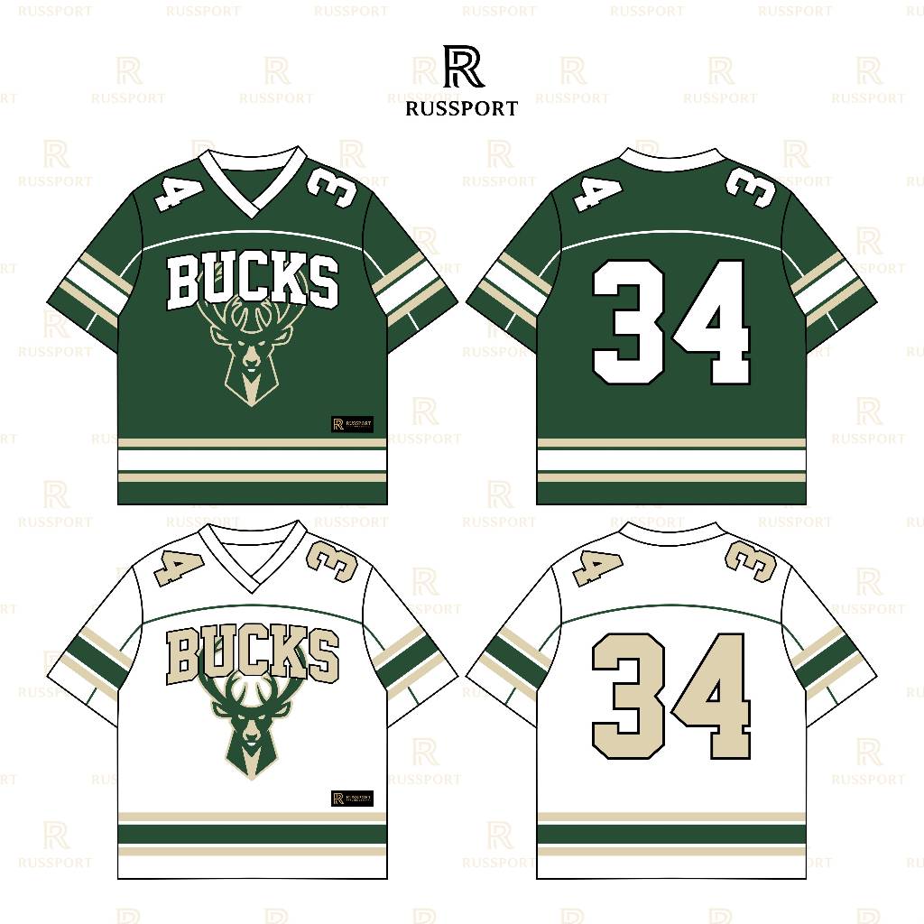 RUSSKIDS - ATASAN JERSEY ANAK 3 - 10 TAHUN BAHAN DRYFIT "NBA SERIES" / JERSEY ANAK / CELTICS / BUCKS