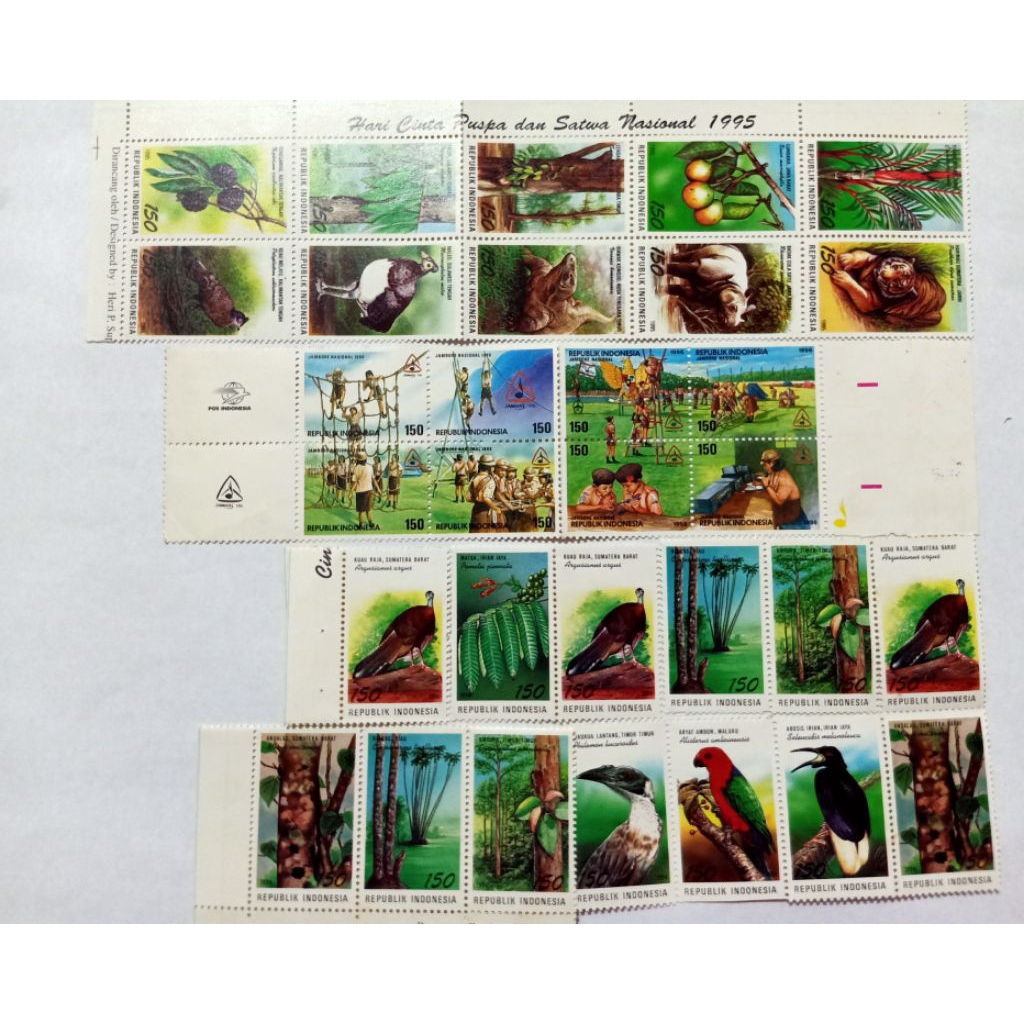 Perangko Republik Indonesia (baru) th 1994-1995