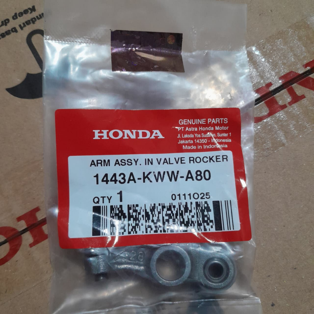 1443AKWWA80 Platuk Klep In Honda New Blade original ahm 1443A-KWW-A80
