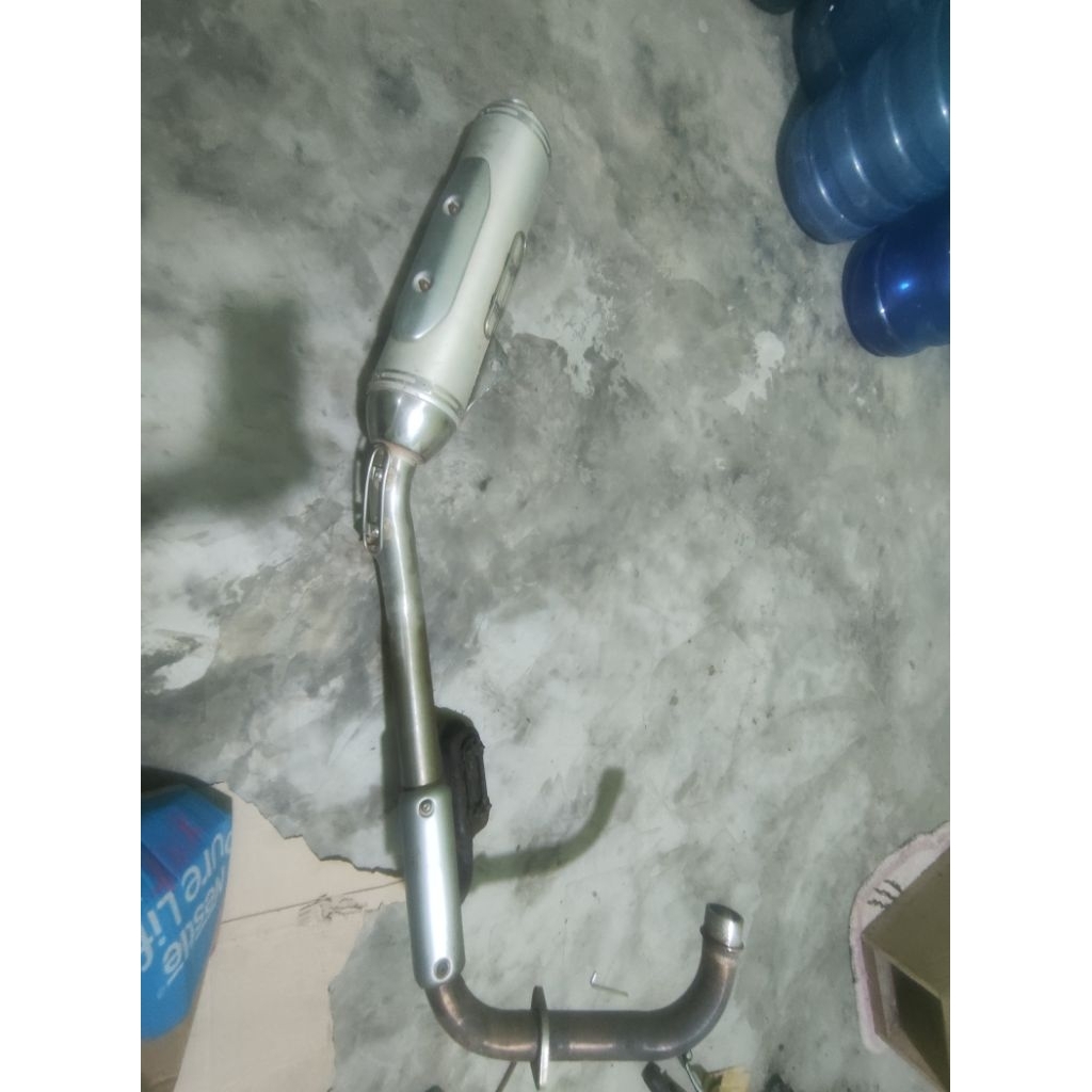 knalpot bajaj Pulsar 200dtsi original