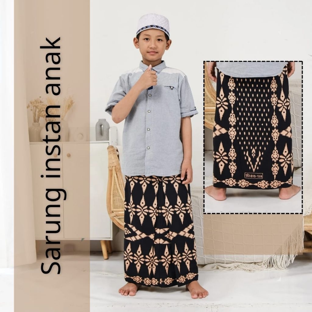Sarung Instan Anak Kualitas Premium,Sarung Batik Instan Anak,Sarung Batik Anak,Sarung Instan Anak,Sa