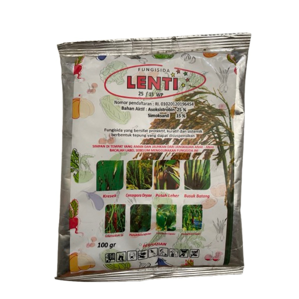 Fungisida Lenti 25/10 WP | Kemasan 100 Gr