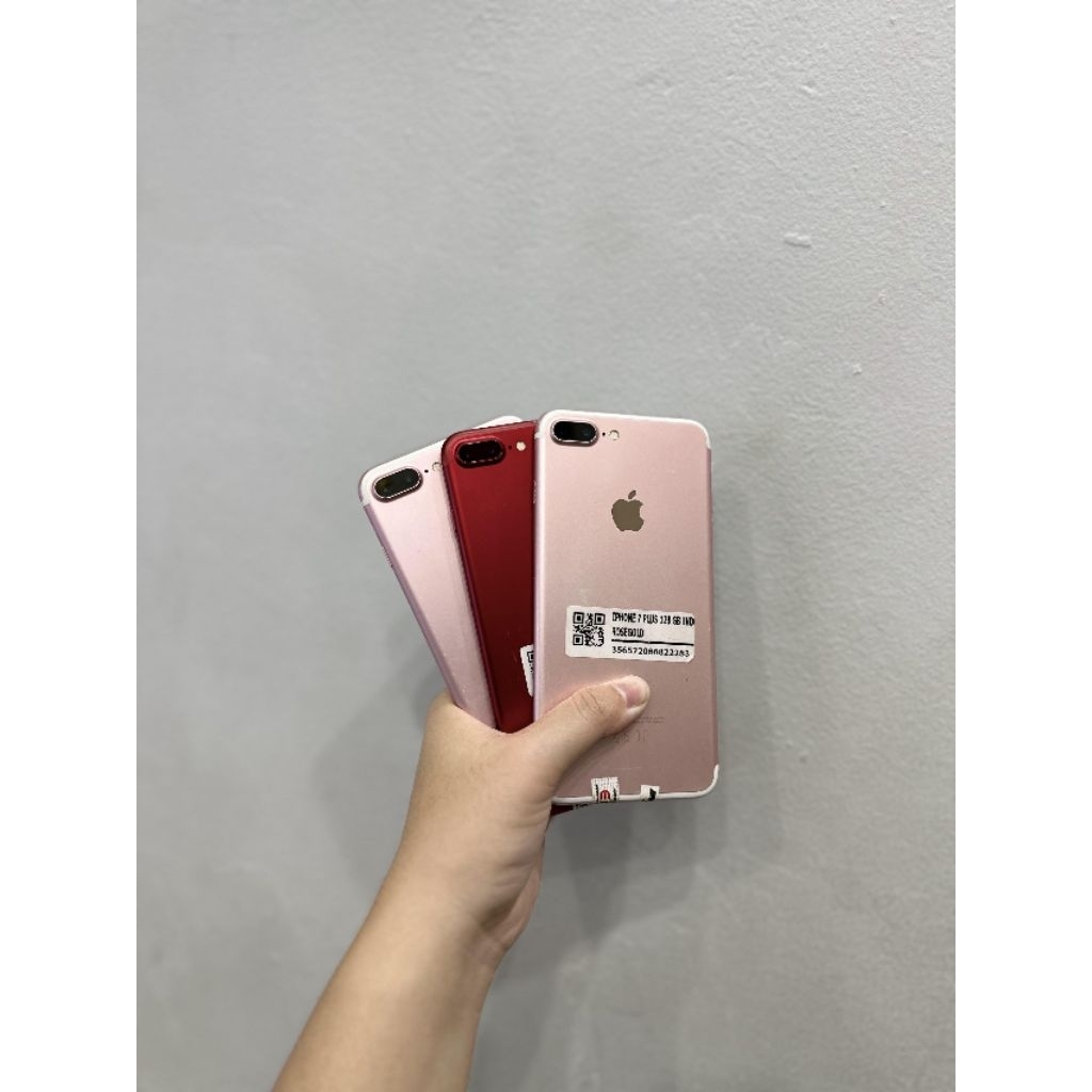 IPHONE 7 PLUS 128 SECOND RESMI FULLSET NORMAL