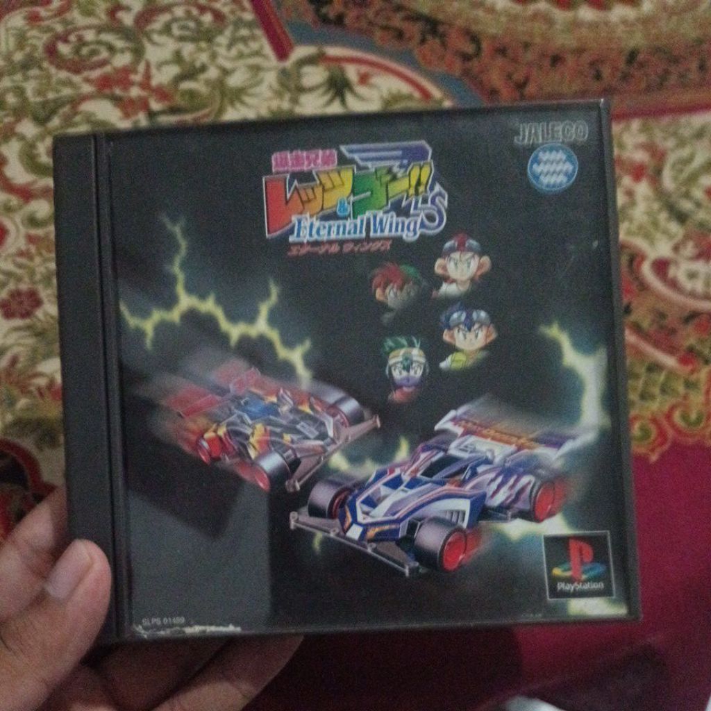 Kaset PS1 ORI original Tamiya Eternal Wings Bakusou Kyoudai Lets & Go NTSC J