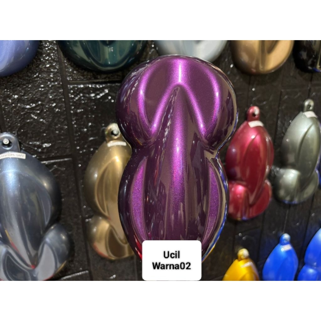 cat moonlight pink pu + free dasaran hitam solid bahan pu