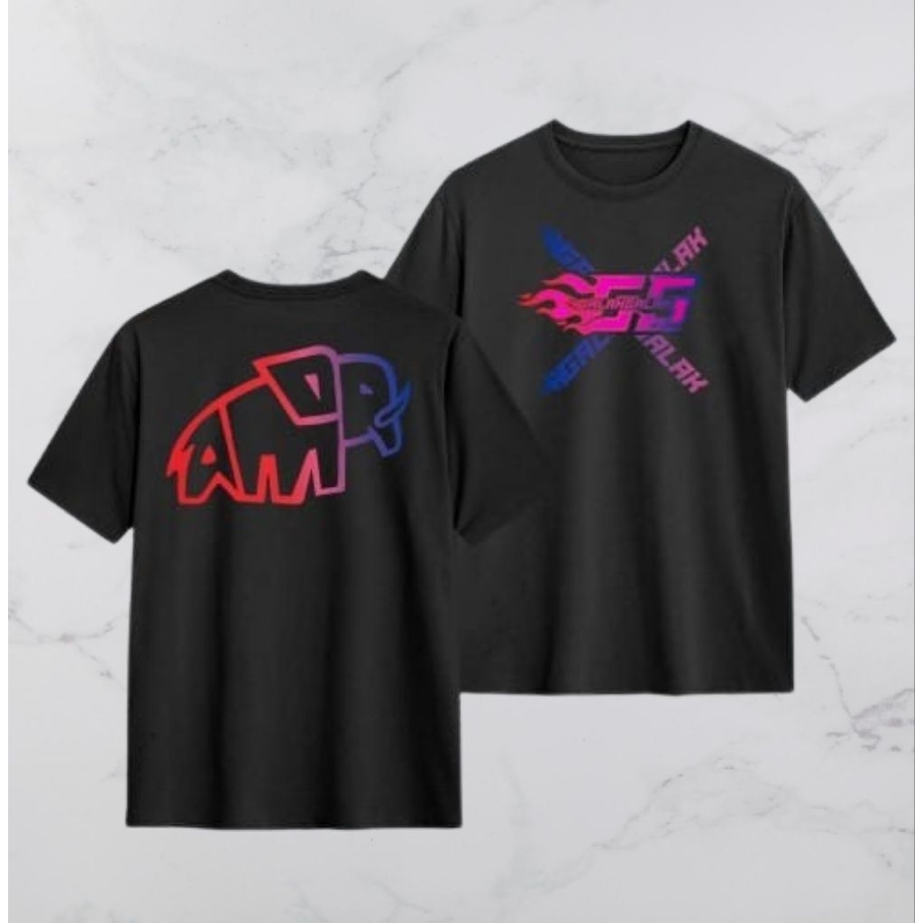 Tshirt Kaos GG Galak Galak Racing Team V1 Kaos Balap Motor Lengan Pendek Cutton 24s