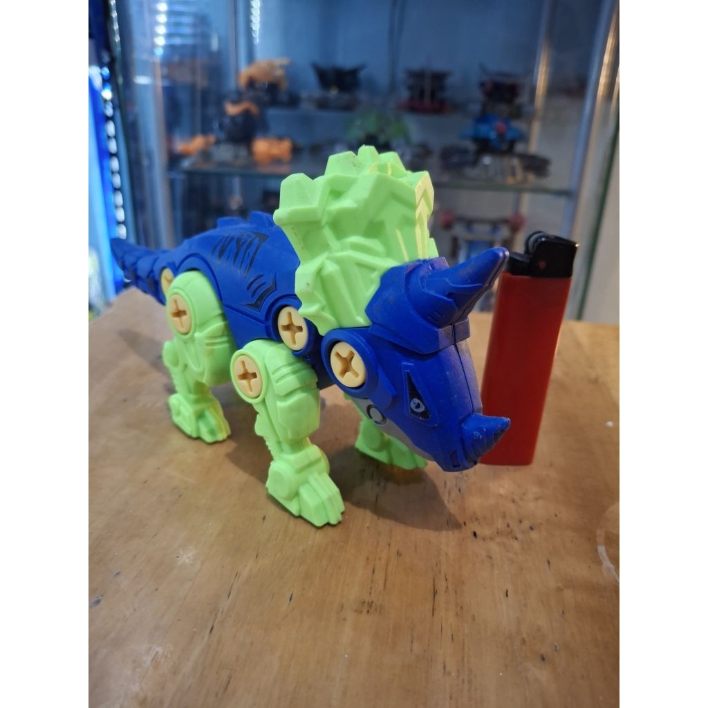 Mainan Edukasi Anak Bongkar Pasang Robot Dinosaurus - Dapat Dibongkar Pasang, Plastik Berkualitas