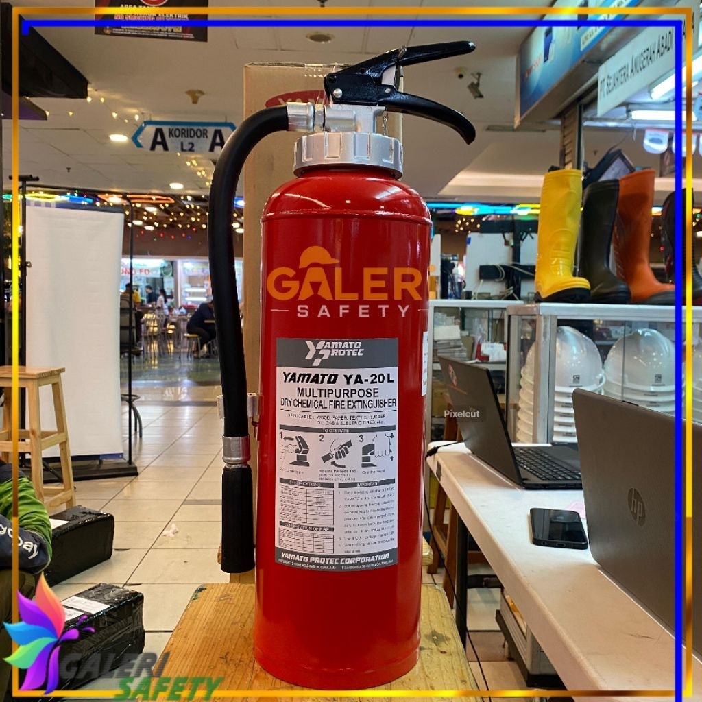 Apar Yamato Ya 20L 6Kg Powder Tabung Pemadam Api - Apar ABC Powder Yamato Ya 6 Kg