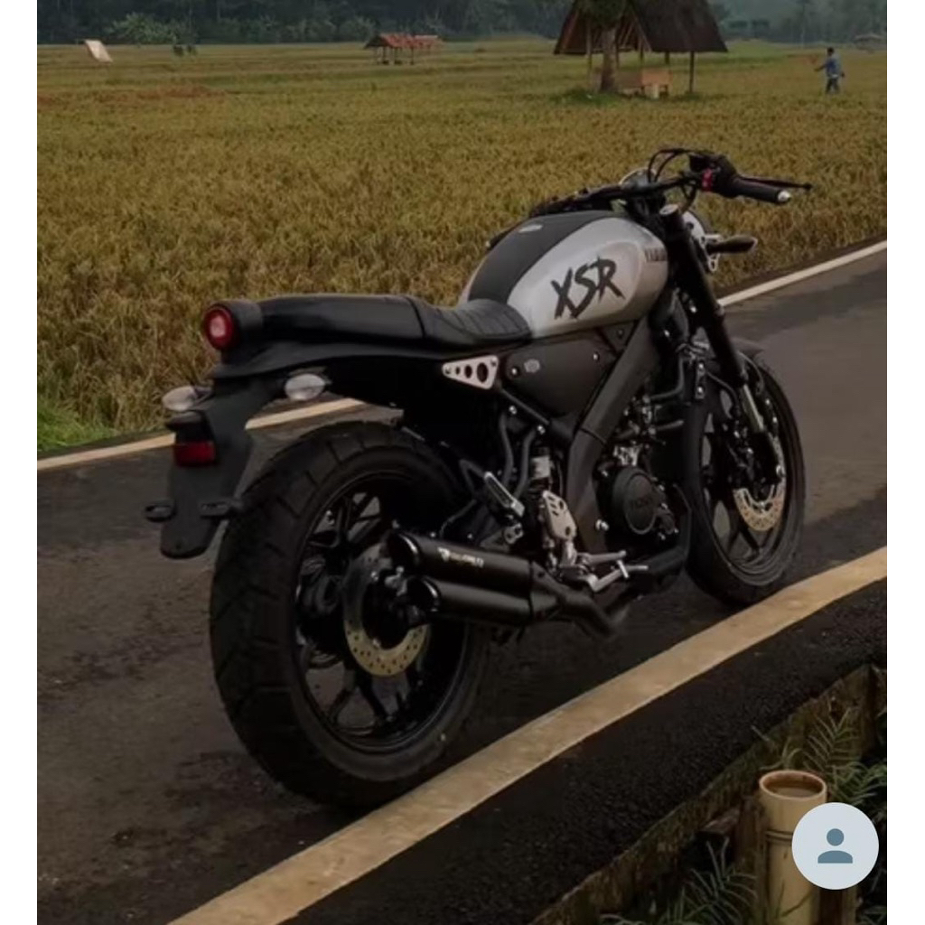 Knalpot XSR 155 Double Hole DB Killer ON