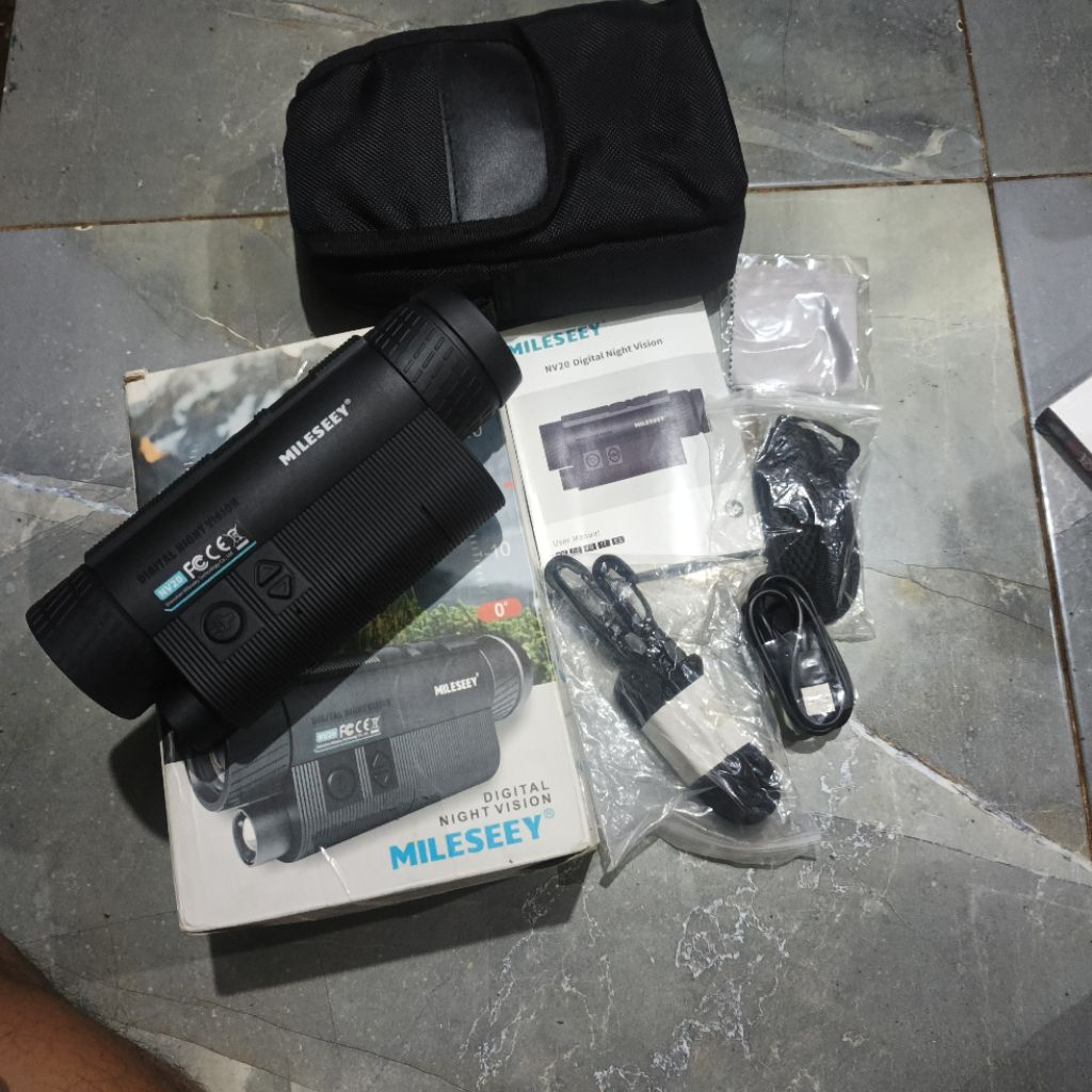 mileseey nv20 digital night vision camera intip, monocular