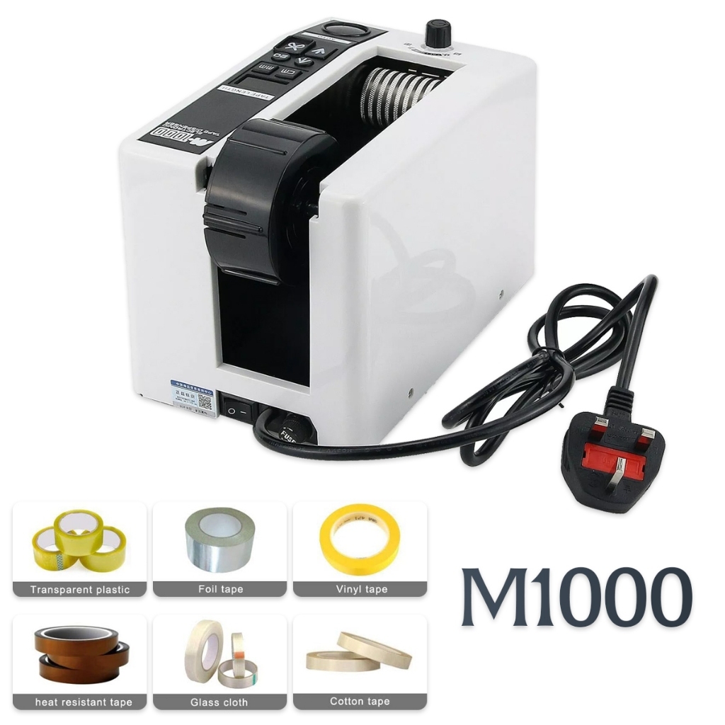 Automatic Packing Tape Dispenser M-1000 Auto Tape Adhesive Cutting Machine M-1000S Electronic Tape D