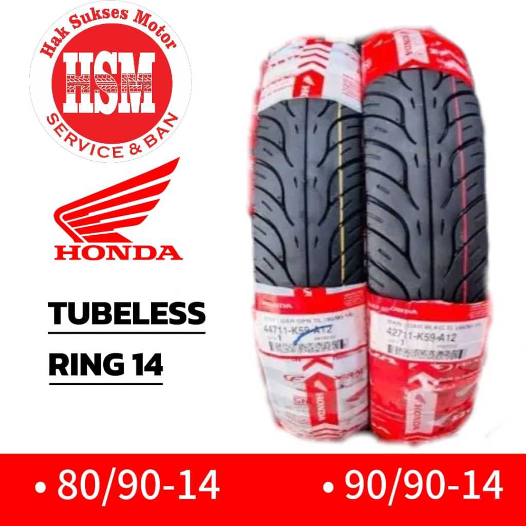 BAN HONDA FEDERAL RING 14 TUBLES MATIC