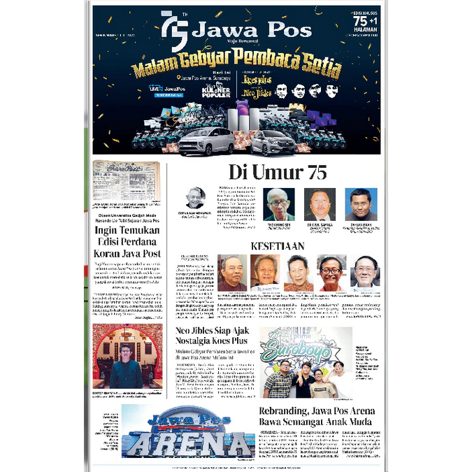 Koran JAWA POS Terbaru 2025