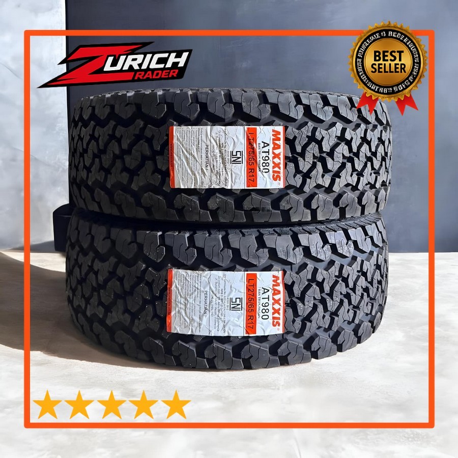 Ban Mobil 275 65 R17 Merek Maxxis Bravo At980 Ukuran 275/65 R17 All Terrain