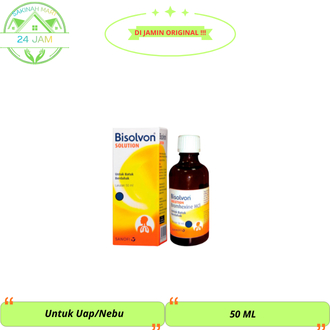 Bisolvon Solution – Inhalasi Uap Nebulizer Redakan Batuk & Dahak