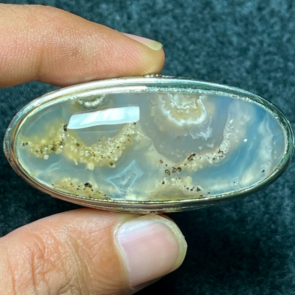 Cincin Batu Akik Natural Lafadz Allah Jumbo (Asli Alam)