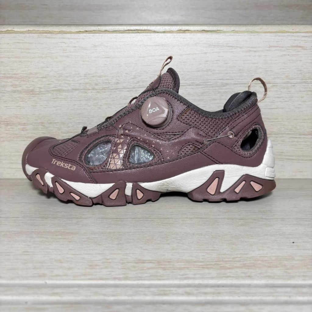 SEPATU OUTDOOR TREKKING HIKING & RUNNING TREKSTA BOA SYSTEM SECOND ORIGINAL  [ MURAH ]