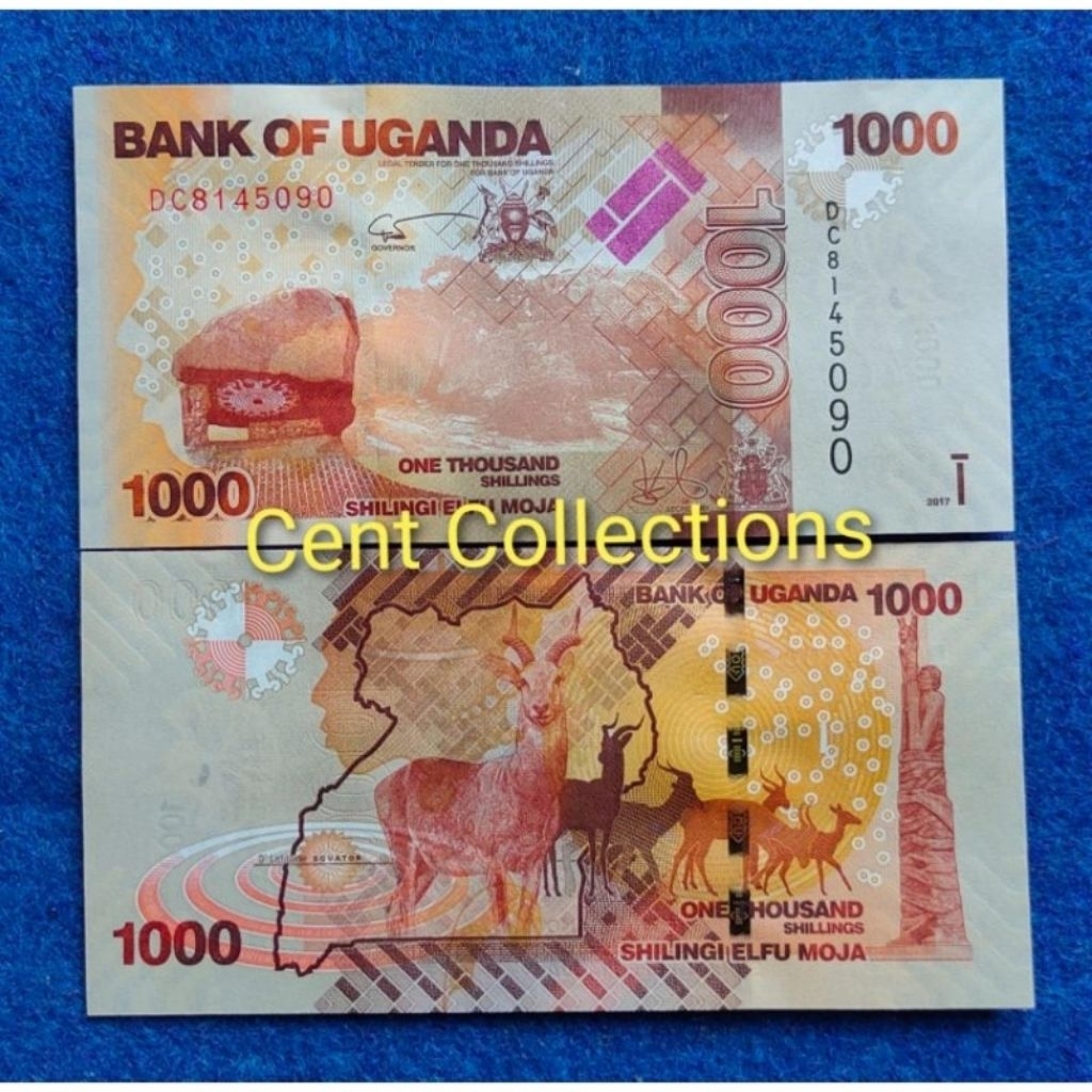 uang asing Uganda 1000 Shillings