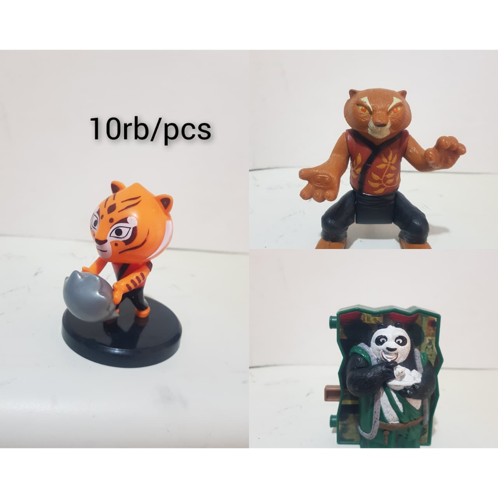 Mainan mcdonald's Kungfu panda