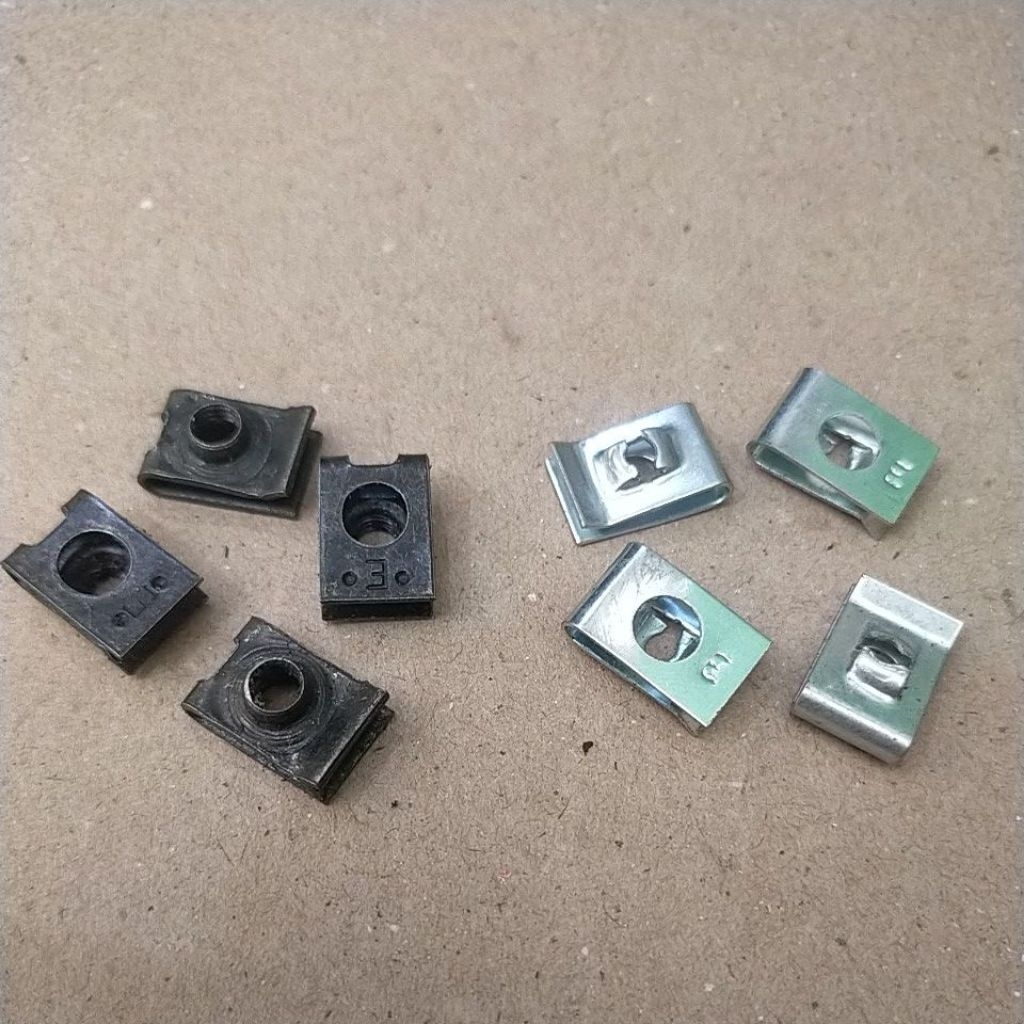 NUT SPRING/KLIP BAUT 4MM ALL MATIC (PER PCS)