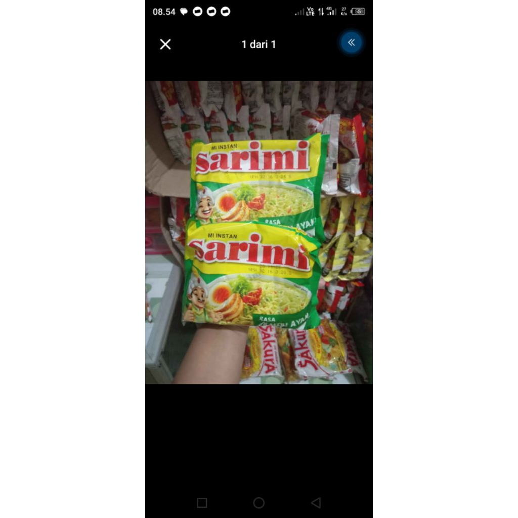 MIE SARIMI KUAH/MIE REBUS INSTAN/5PCS