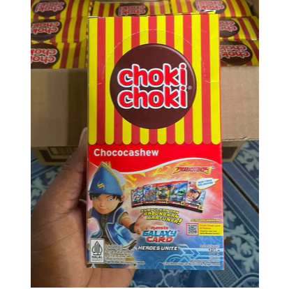 Boboiboy Choki 1 Box Kartu Boboiboy Choki Choki Boboiboy Series Choki Choki Monsta Galaxy Card