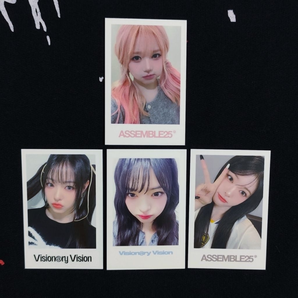 photocard pc chaewon lynn triples