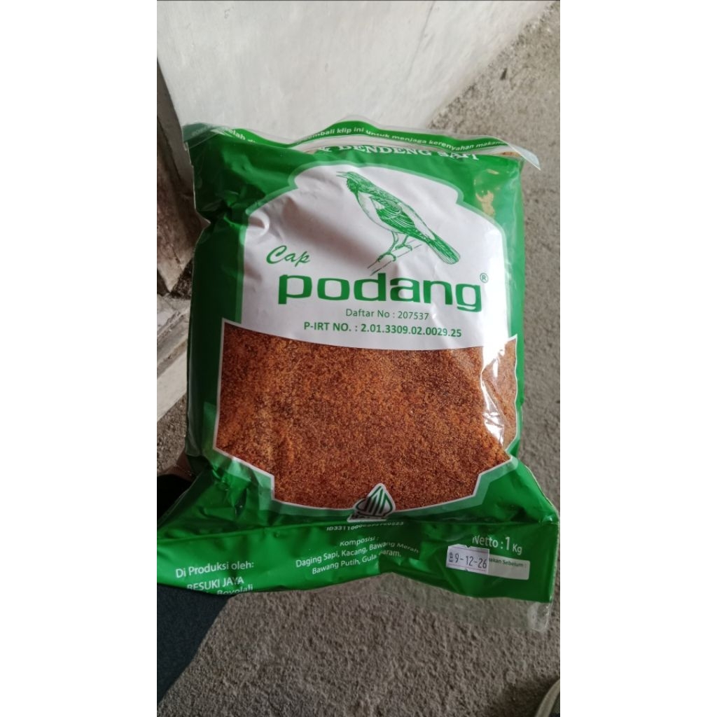 Abon Sapi Cap Podang kemasan 1kg