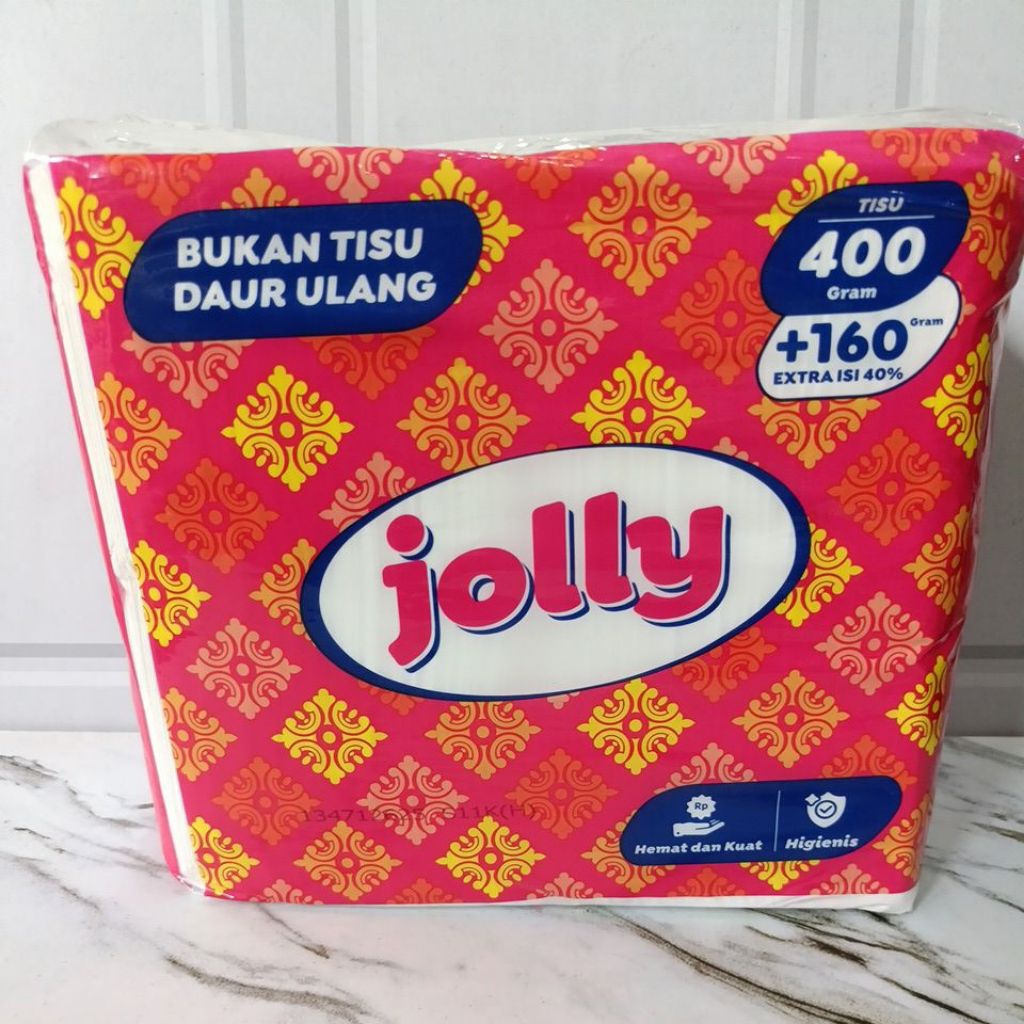 Tissu Jolly kiloan 560gram