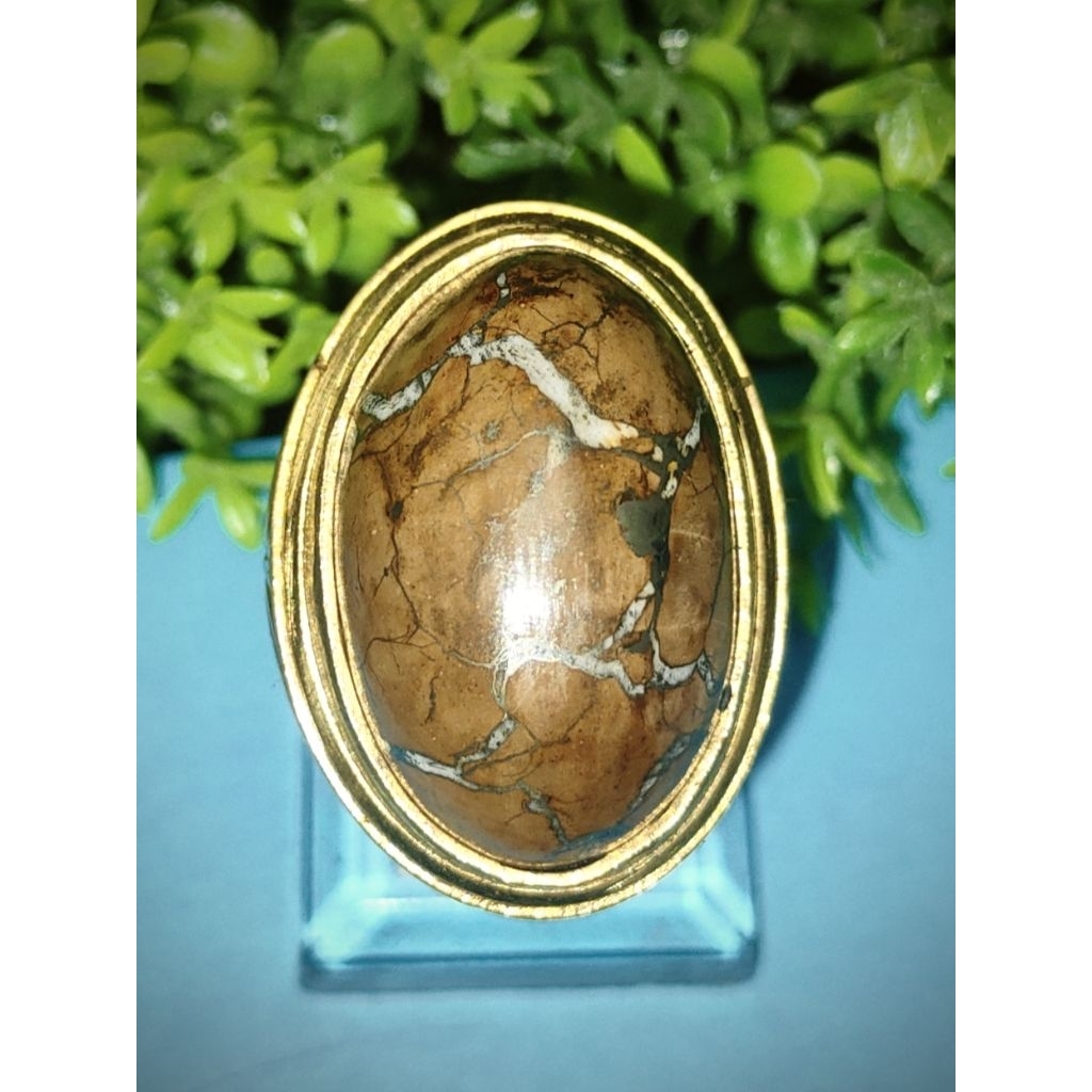 akik diyengan madura pamor jolo sutro serat perak 02