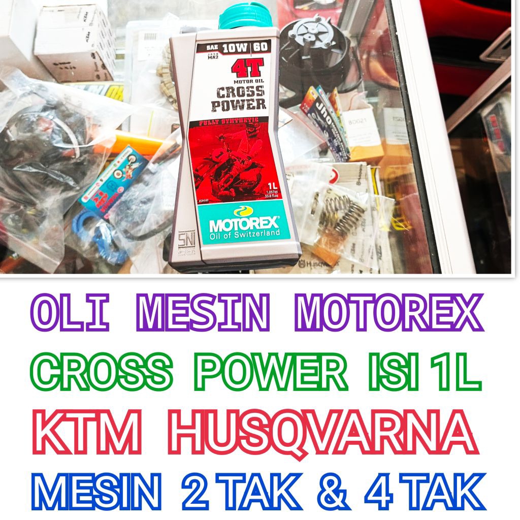 Oli Mesin Motorex Untuk Husqvarna KTM