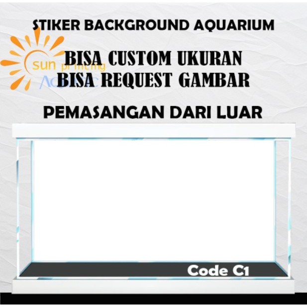 Stiker Putih Polos Kilat