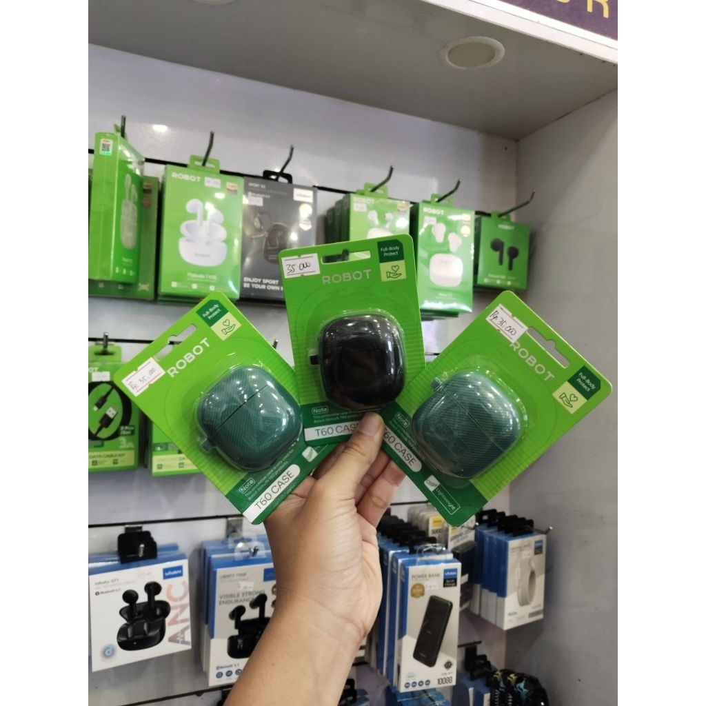 Case Headset bluetooth Robot T60