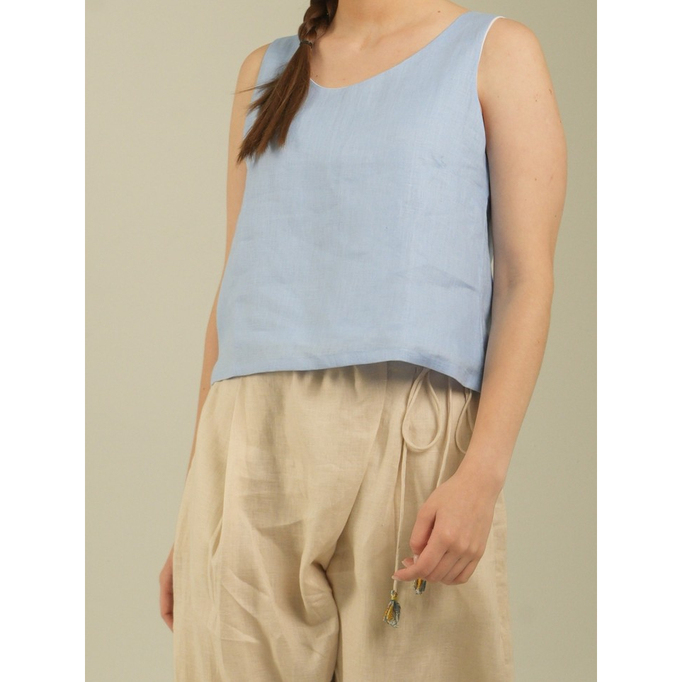 Zora / Top Linen / Atasan Wanita