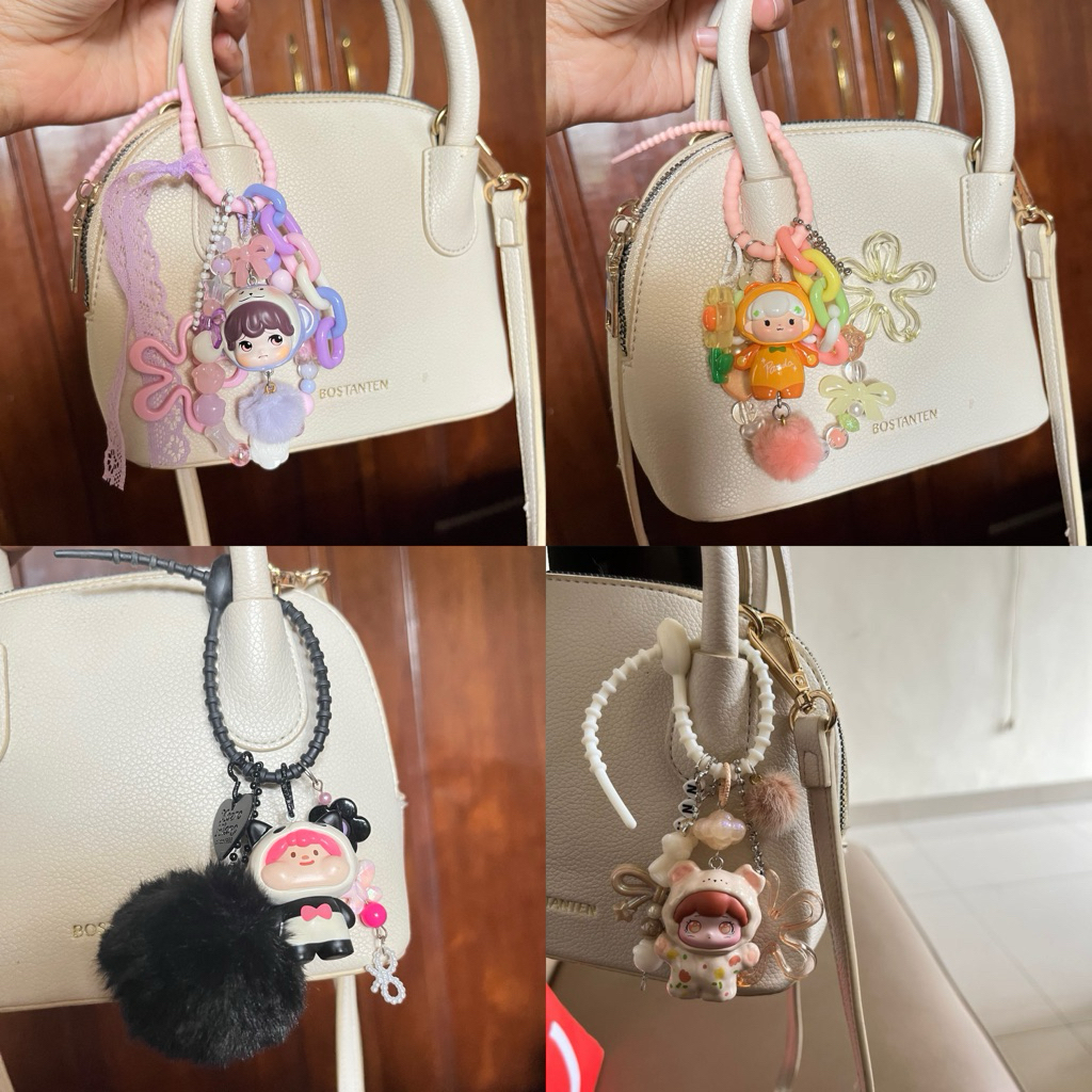 preloved bag charm keychain emma plushie