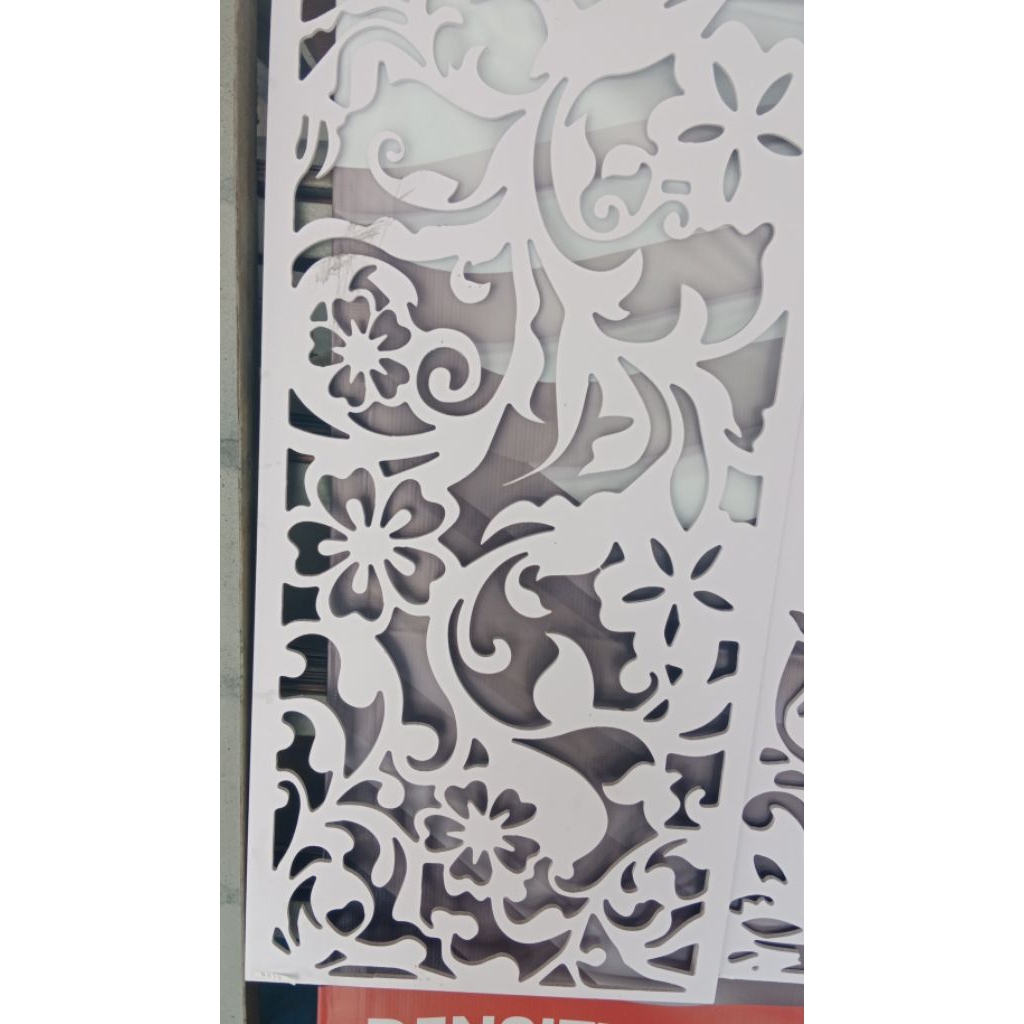 Krawangan PVC Board Ukuran 40x80cm