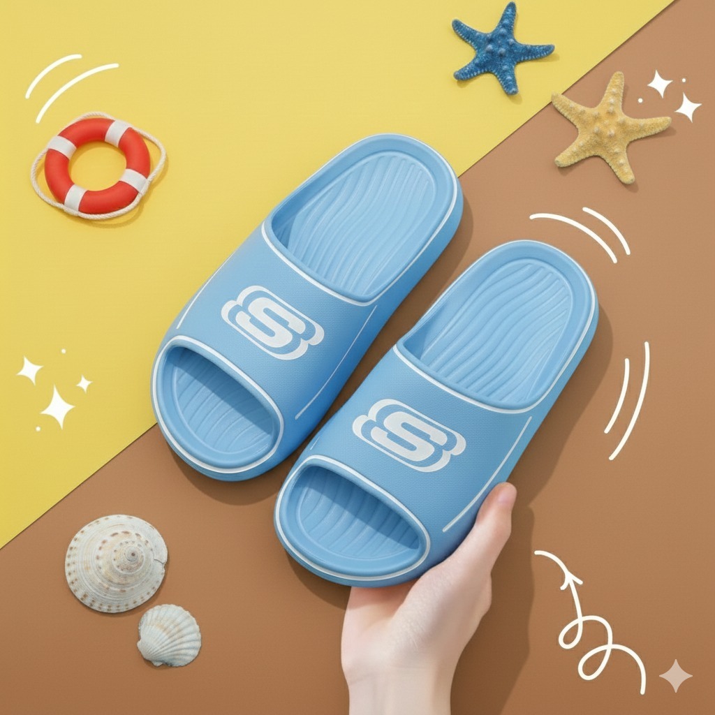 Sandal Cartoon Wanita Sandal Selop Cewek Trendy Sandal Selop Wanita Flat Lucu