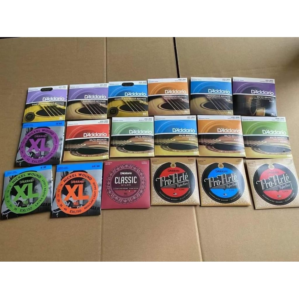 Senar Daddario Classic Nylon EJ49 Black Nylon Senar Gitar Daddario E4J9