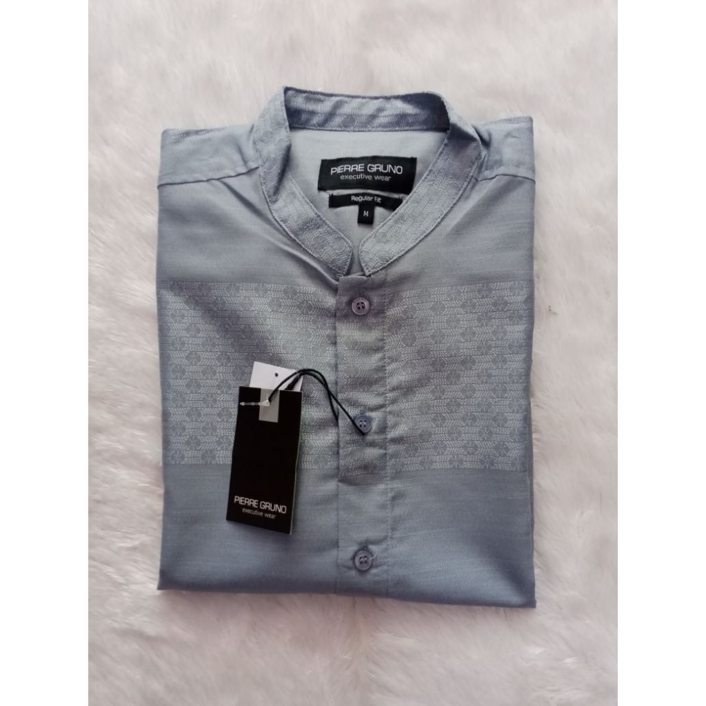 Koko Katun Sulam Pierre Gruno Size M Reguler Fit