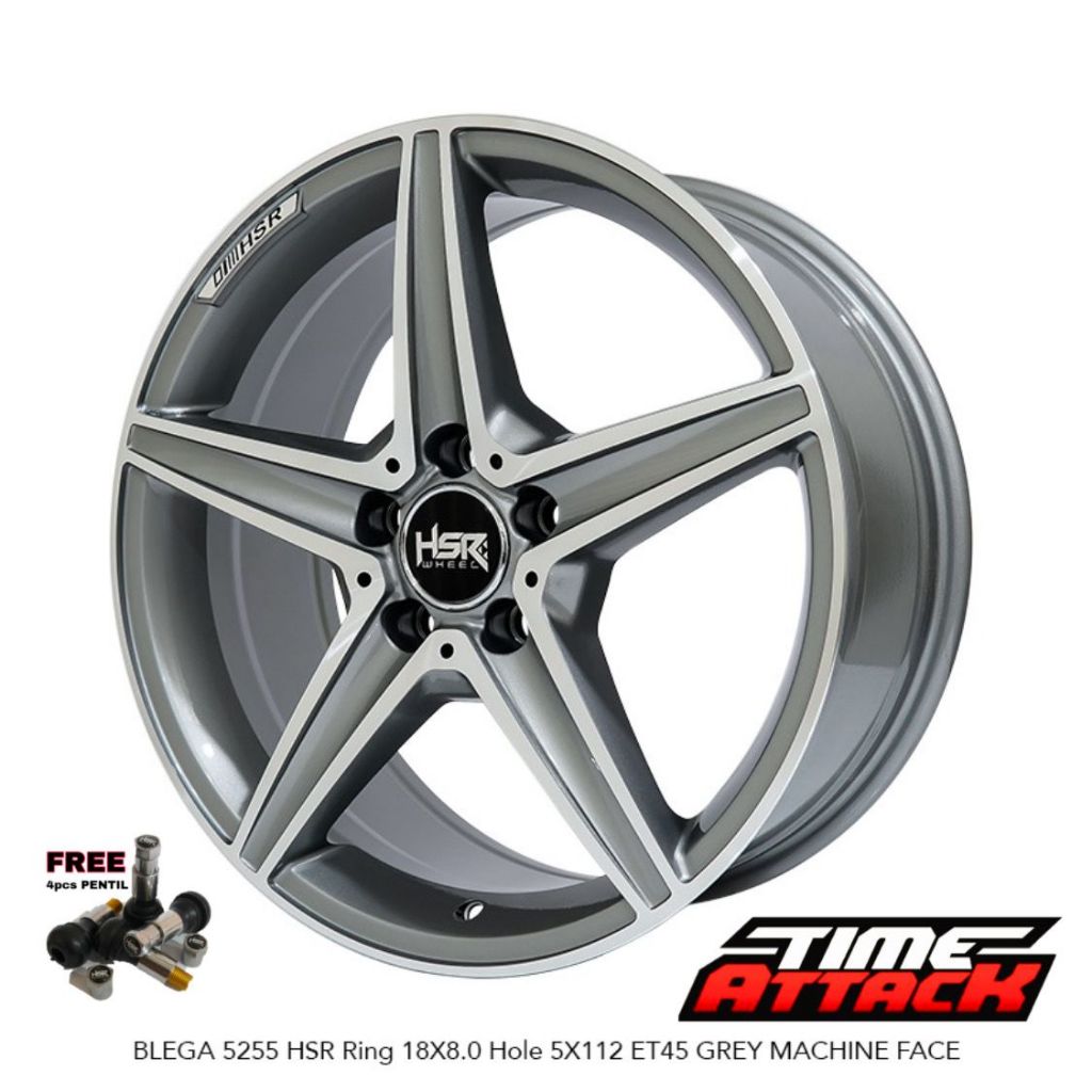 Velg  Mobil Mercy Ring18 Type HSR Blega Pcd 5x112