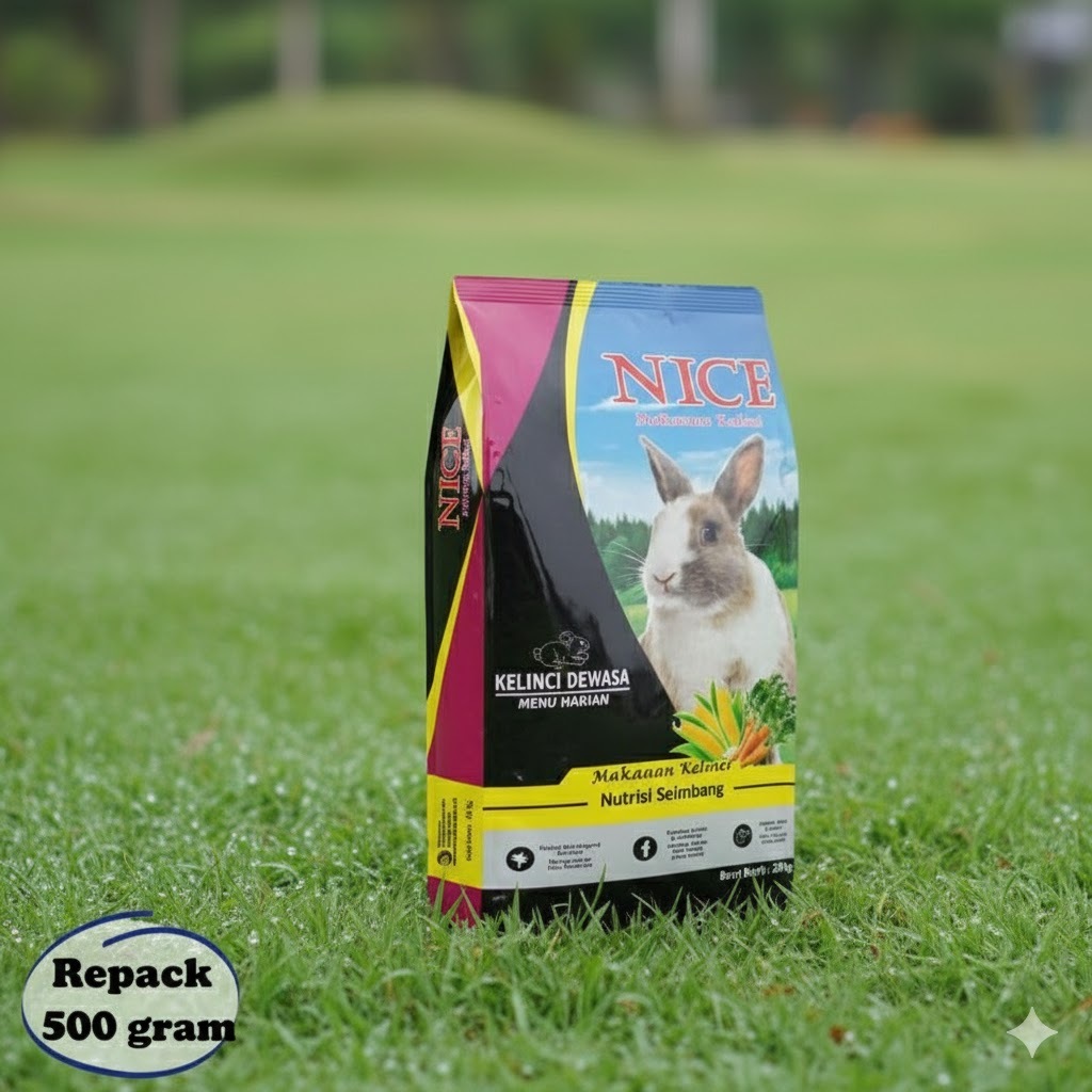 NICE RABBIT FOOD | MAKANAN KELINCI | PAKAN KELINCI | PELET KELINCI Nice Rabbit Food | Pakan Kelinci 