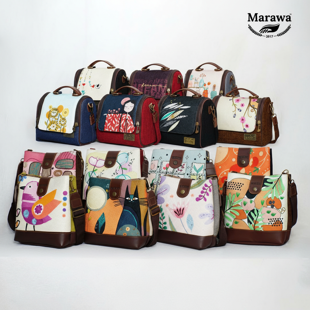 MARAWA Best Seller Tas Selempang  Pilihan - Frio & Nara Series