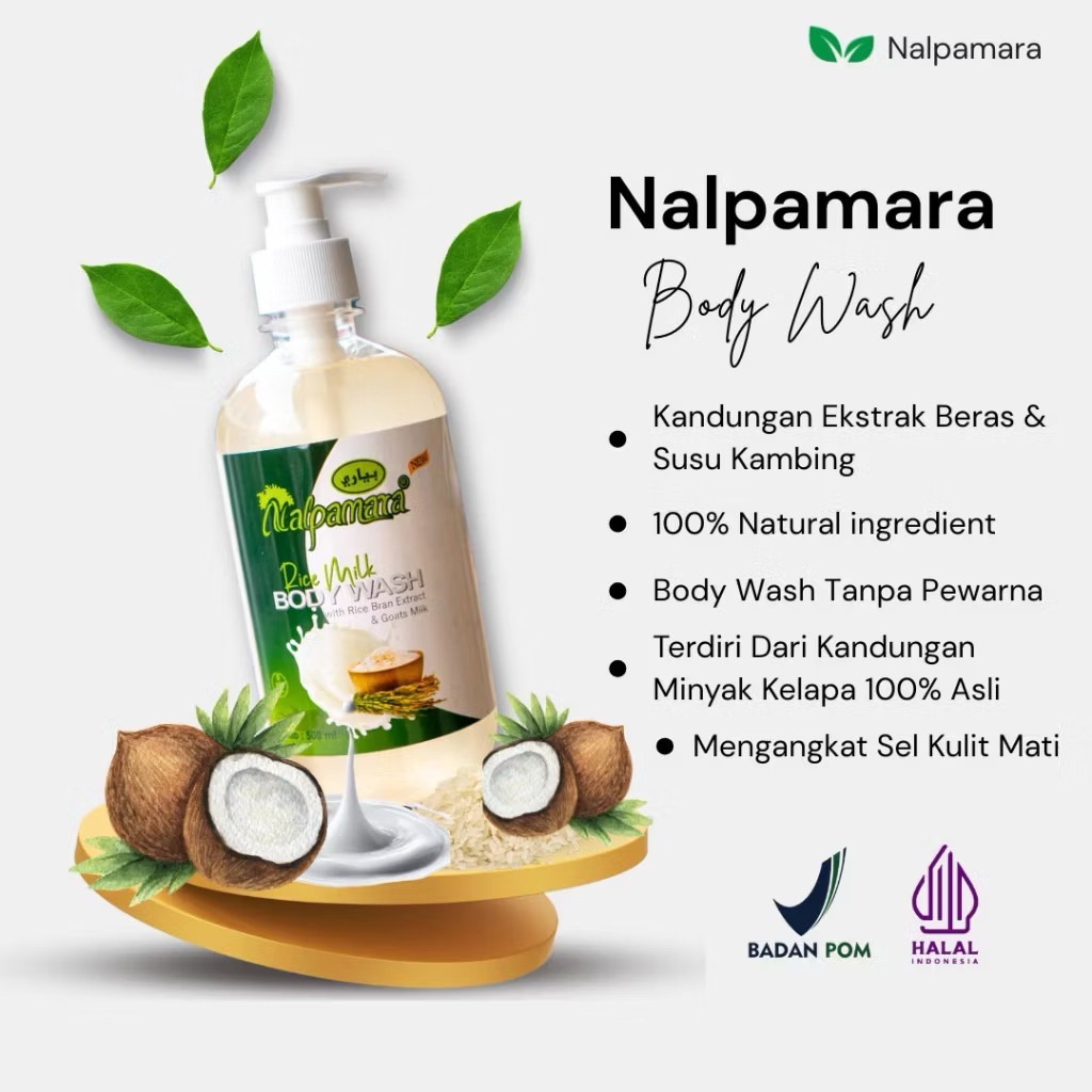 NALPAMARA BODY WASH - RICE MILK