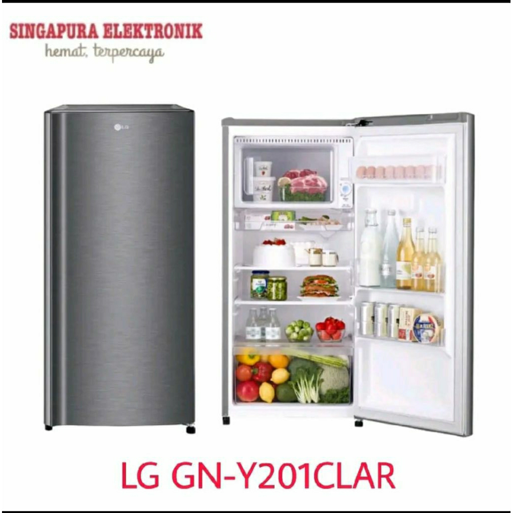 LG Kulkas 1 Pintu GN-Y201CLAR
