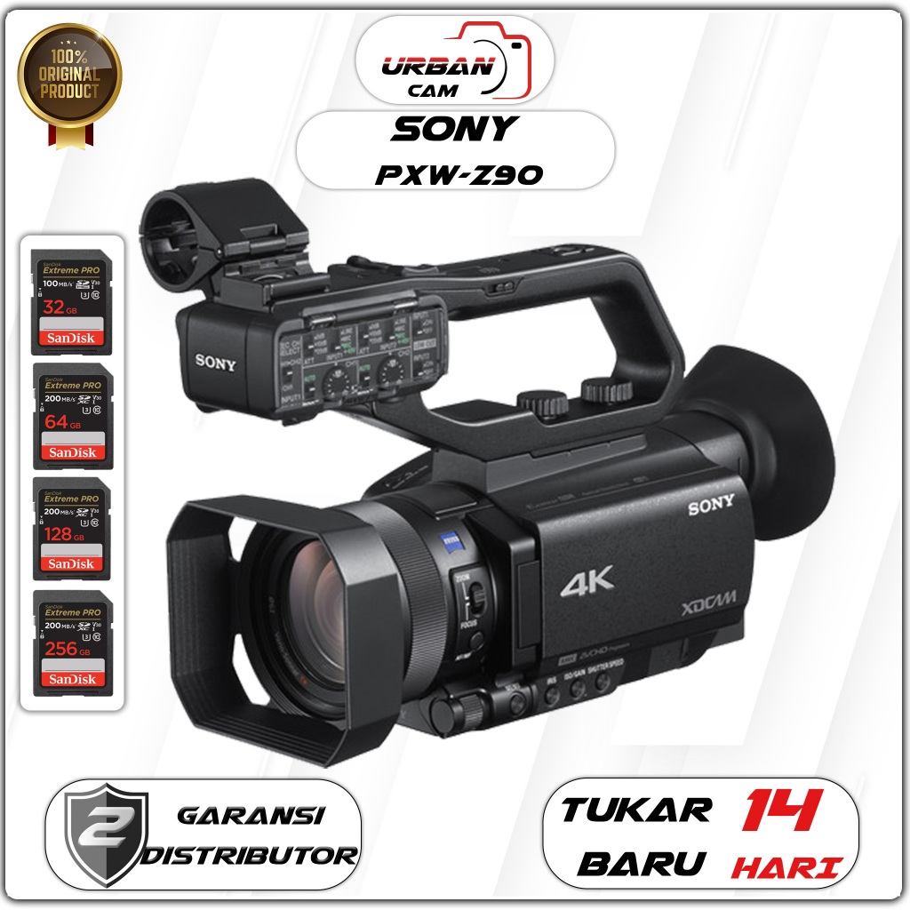 Sony PXW-Z90 4K HDR XDCAM with Fast Hybrid AF / Sony PXW Z90 / SONY Z90