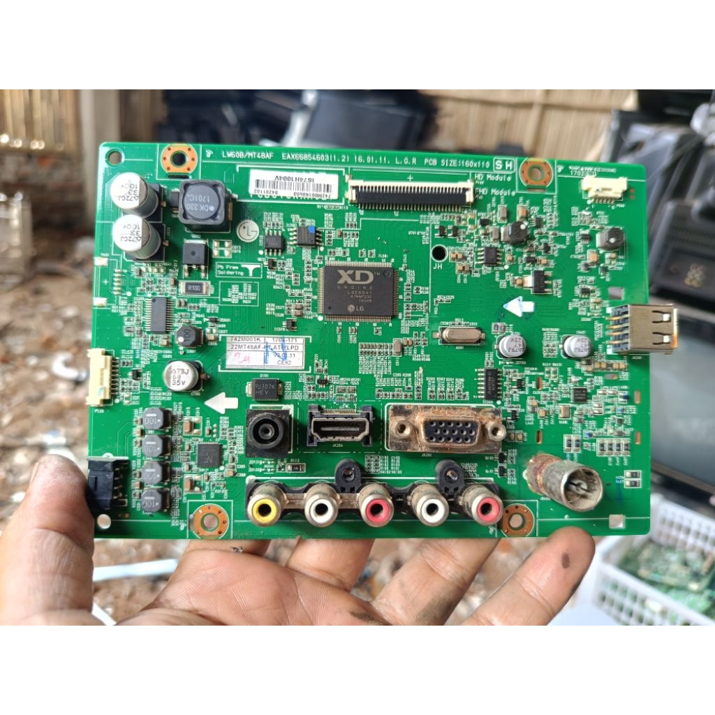 mainboard mesi  tv lg 22mt48af